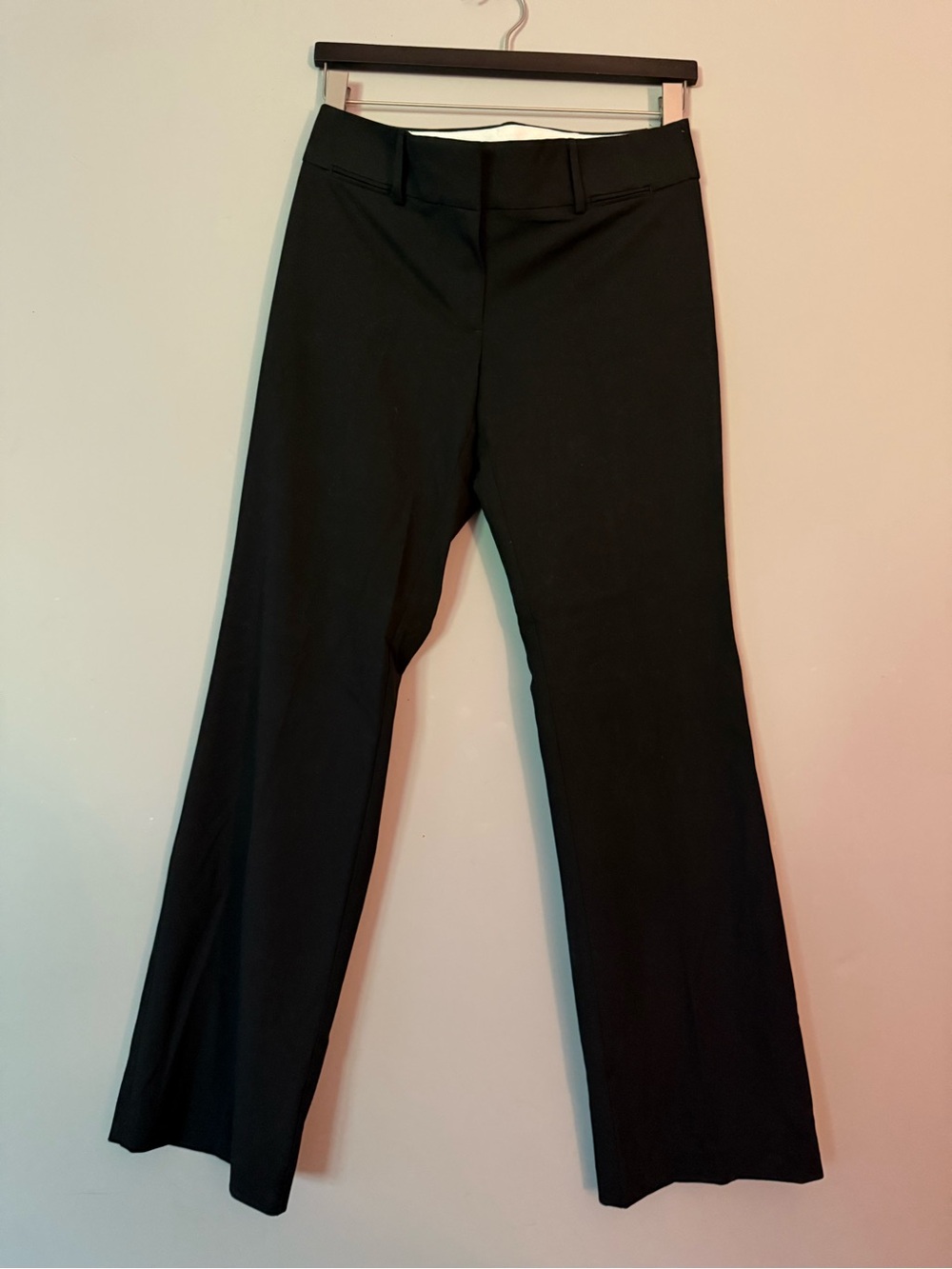 LOFT Black Boot Cut Dress Pants